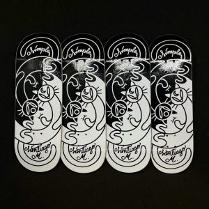 Santiago Mendoza Pro Model 'Duality' (Mild Mold) was designed to pay homage to his cats and the connection they have with him and his girlfriend.