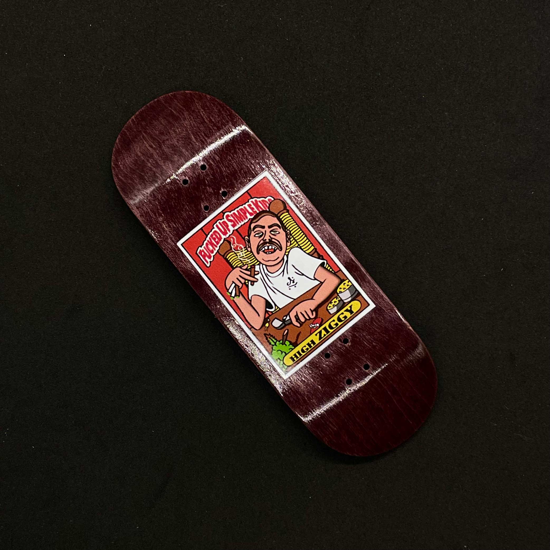 Ziggy Pro Model 'High Ziggy' is an ode to the mid 90´s skateboarding days, made to Ziggy Britten's specifications, it is our take on an OG Blind graphic for the legendary Guy Mariano.