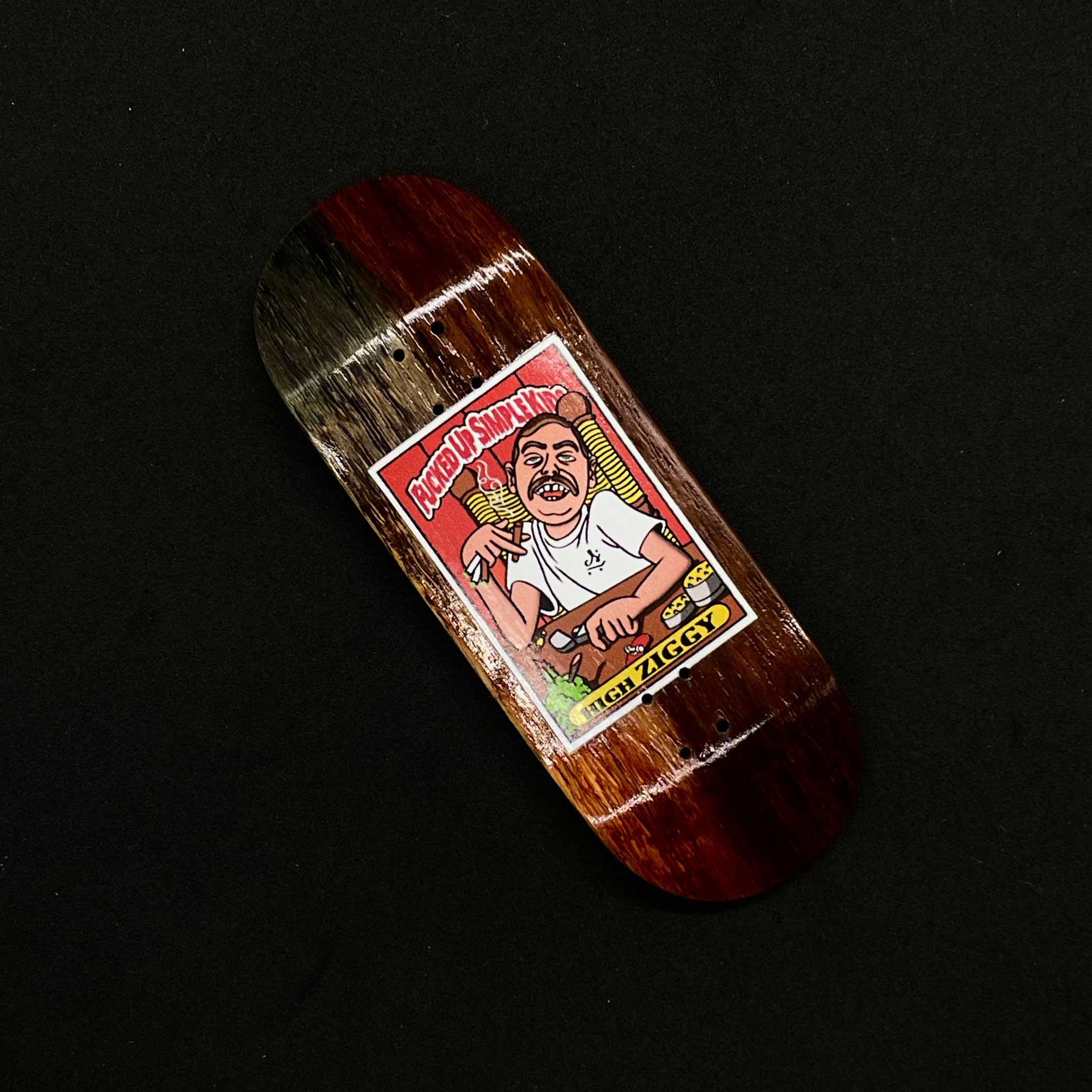 Ziggy Pro Model 'High Ziggy' is an ode to the mid 90´s skateboarding days, made to Ziggy Britten's specifications, it is our take on an OG Blind graphic for the legendary Guy Mariano.